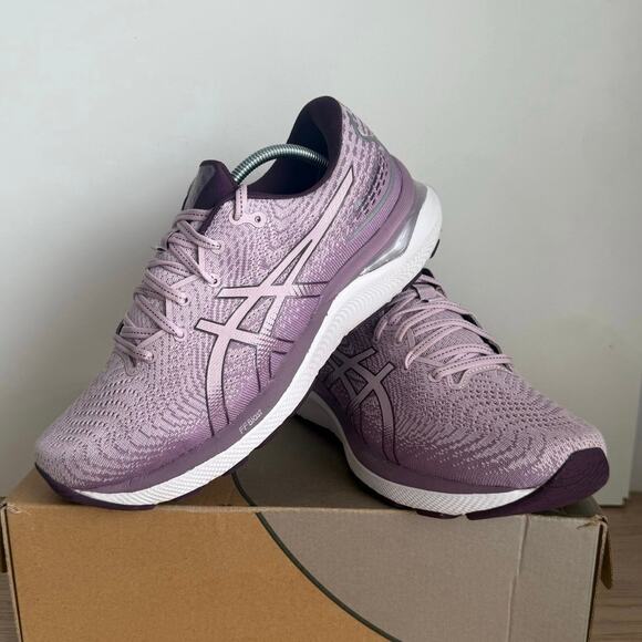 ASICS FF Blast Purple White Women Running Sneakers- SZ 10 - Picture 1 of 11